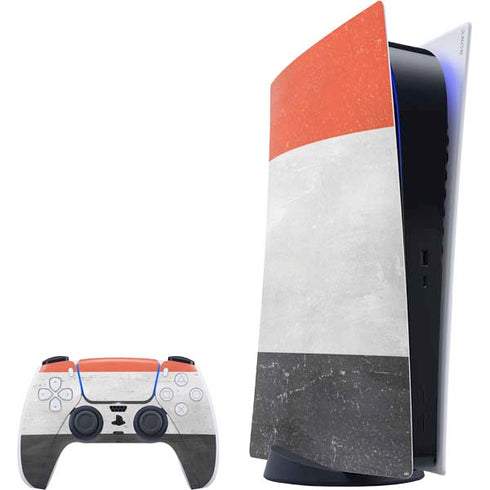 Yemen Flag Distressed PlayStation PS5 Skins